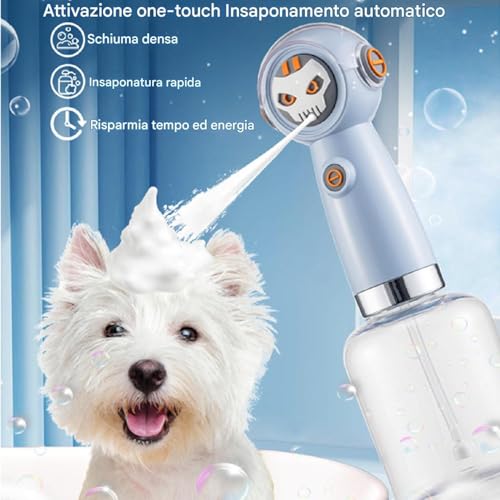 Douche imperméable machine à mousse électrique pour laver un chien facilement - 8