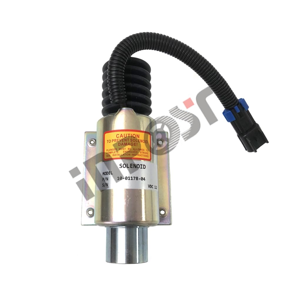 INPOST 10-01178-04 Compatible con solenoide de velocidad lineal Carrier Transicold 12V Conector de 2 vías