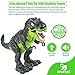 Toysery T-Rex Walking Dinosaur Toy with Simulated Flame Spray, Realistic Sounds and Red Fire Lights on Eyes