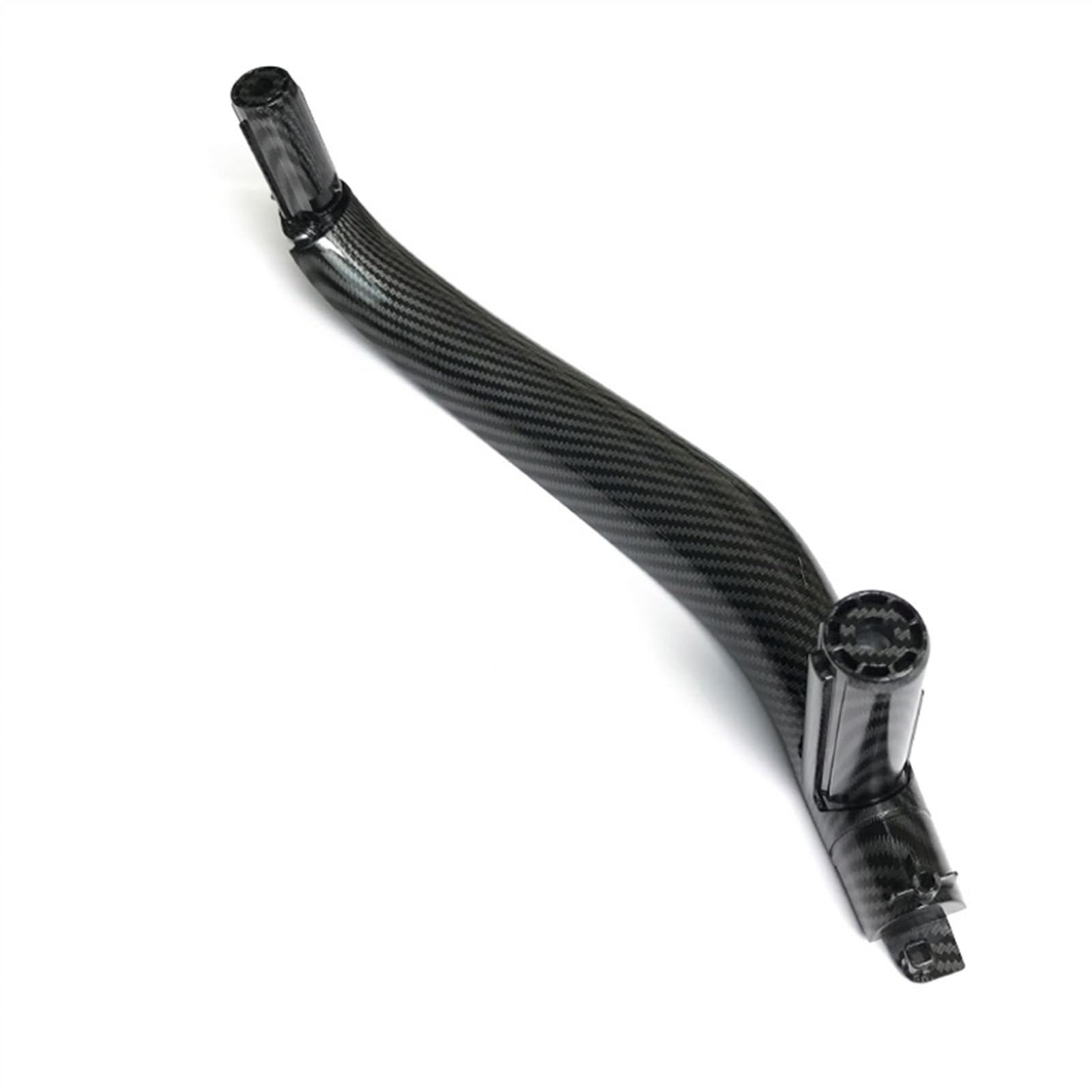 YUEYZHK LHD RHD Upgraded Interior Passenger Door Handle Inside Trim Replacement for X5 X6 F15 F16 2014-2018(Right Carbon)