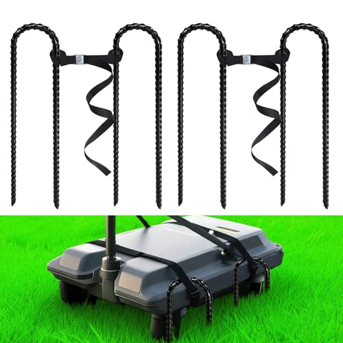 Basketball Hoop Anchor, Heavy Duty Basketball Goal Tie Down Kit,