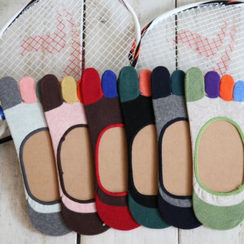 1pair Spring Summer Slip Silicone Socks for Women Girls Cotton Ankle Socks3