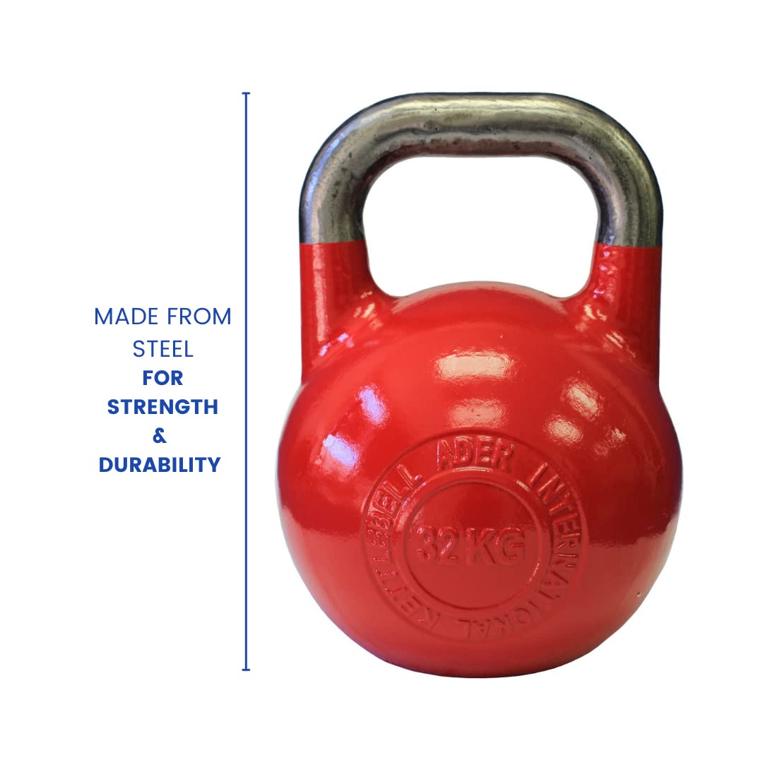 Amazon.com : Ader Pro-Grade International Kettlebell- (32kg