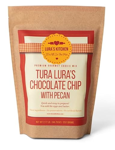 Lura’s Kitchen Chocolate Chip with Pecans Cookie Mix