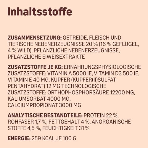 by Amazon Hundeleckerlis - Twist Sticks mit Geflügel und Wild, 100g