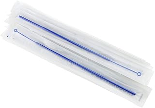 E-outstanding 20-Pack 10ul Sampling Rod Disposable Inoculating Loop Individually Aseptic Package, Diameter 3.6mm Lab Supplies