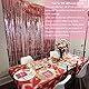 6 Stück Lametta Vorhang 1m x 2m, Glitzervorhang Lametta, Glitzer Party Vorhang, Folien Fransen Hintergrund fur Party Deko Geburtstagsdeko Hochzeit Festivals Bühnendekor (Pink)