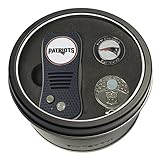 Team Golf NFL New England Patriots Gift Set Switchfix Divot Tool, Cap Clip, & 2 Double-Sided Enamel...