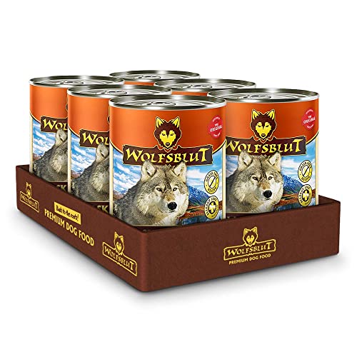 Wolfsblut - Alaska Salmon - 6 x 395 g - Lachs - Nassfutter - Hundefutter - Getreidefrei