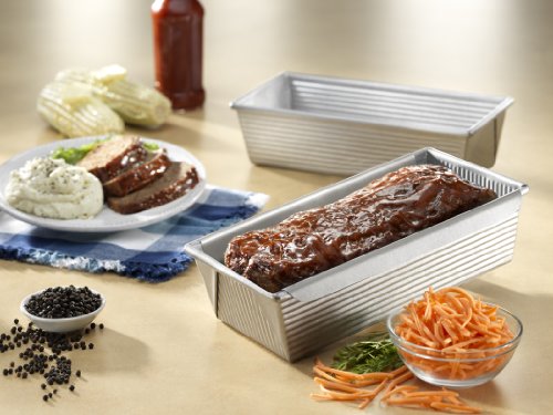 USA-Pan-Bakeware-Aluminized-Steel-Meat-Loaf-Pan-with-Insert USA Pan Bakeware Aluminized Steel Meat Loaf Pan with Insert
