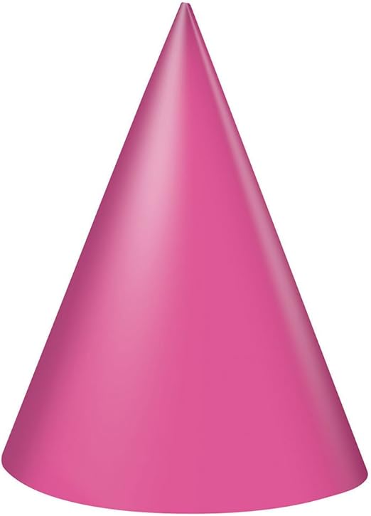 Hot pink party hats Outlet