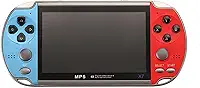 Console de Jogos Portátil X7 Plus + de 1.000 Jogos + Fone de ouvido Cartão de Memória 8GB Console de Video Game Portátil de 5,1 polegadas - YODHE