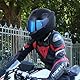 Helmvisier für Shark SKWAL i3/RIDILL 2/ D-SKWAL 3,Motorradhelm Visier,Motorrad Windschutz Helm Objektiv Visier,Integralhelm Visier UV-Beständig,Motorradhelm Visier Ersatz (Blau)