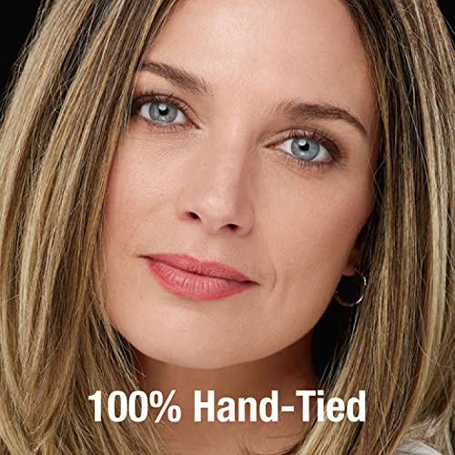 Sheer Elite Hand-Tied Whisperlite Lace Front Wig By Paula Young - Bombshell Bob Wig With Face-Framing Layers And Natural Movement / Multi-Tonal Shades Of Blonde, Silver, Brown And Red #TOP5