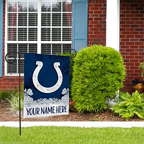 Image of Rico Industries NFL Standard /Primary Personalized 13 inch x 18 inch Double Sided Garden Flag