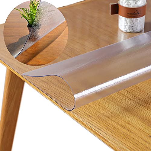Protection de table en verre dépoli 2mm étanche et sans odeur - 6