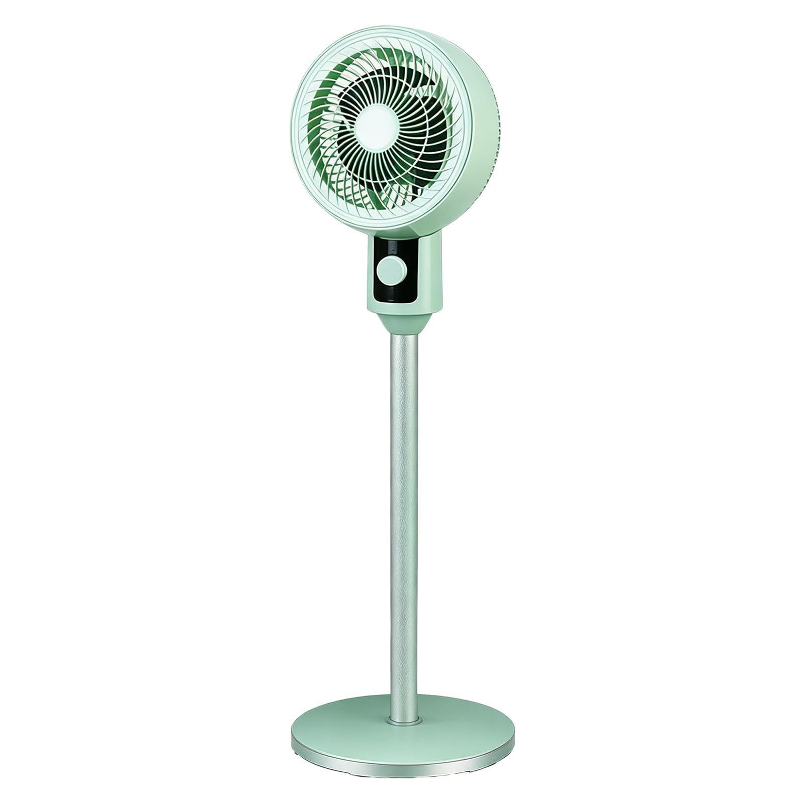 Ventilador circulador de aire Silencioso 3 velocidades oscilante ángulo | Ventilador de suelo para dormitorio para el Hogar, Oficina, Trabajo, Salón, Estudio, Dormitorio, Sueño, Siesta y De