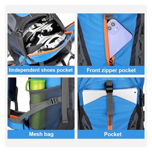 Sac à dos de randonnée 70 L SCRUBY avec rangement optimisé