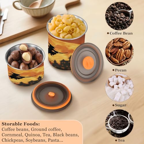 Envase para café 500ml acero inoxidable pnyoin miniatura 5