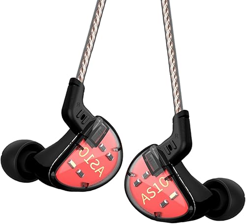 Miniatura 9 de keephifi KZ AS10 - Auriculares intraurales, auriculares con cable Balance Amature 5BA, estéreo de alta fidelidad, auriculares con cancelación de