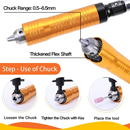 1000W Flex Shaft Grinder with Forward-Reverse
