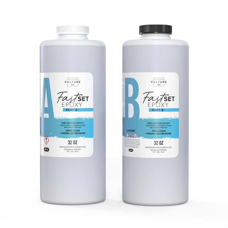 Counter Culture DIY Fast Set Epoxy Resin 64 oz Kit