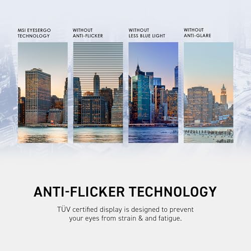 Image of msi Pro MP273A, 27 inch Monitor, 1920 x 1080 (FHD), IPS, 100Hz, TUV Certified Eyesight Protection, 4ms, Displayport, HDMI, Tilt, Black