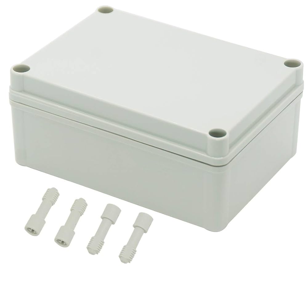 Amazon | Zulkit ジャンクションボックス ABSプラスチック 防塵