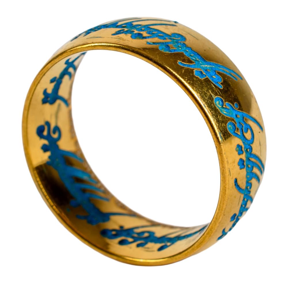 AAA Merchandise ​Lord of the Rings Glow-in-the-Dark One Ring Replica Collectible for Fans & Cosplayers for Fantasy Enthusiasts