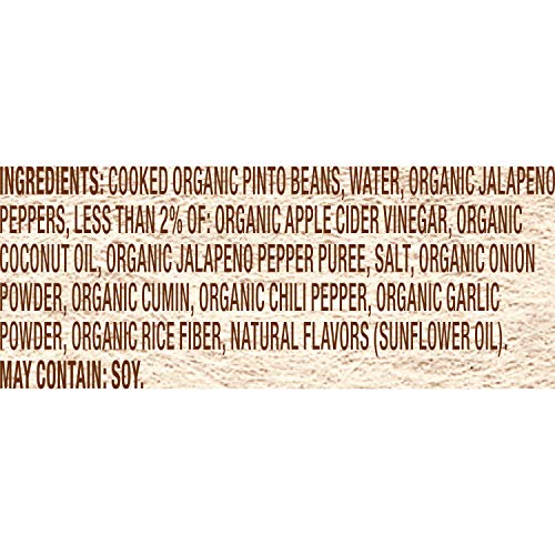 Rosarita Organic Spicy Jalapeno Refried Beans, 16 Oz. (Pack Of 12) #TOP4