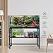 RANXFLOAT 30 Gallon Fish Tank Stand, Aquarium Stand with 2-Tier Storage Shelves, Rustic Brown Metal Frame Turtle Tank,Adjustable Height Design (30 Gallon)