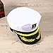 Healifty Yate Adulto capitán capitán Barco Marinero capitán Traje Sombrero Gorra Marino...