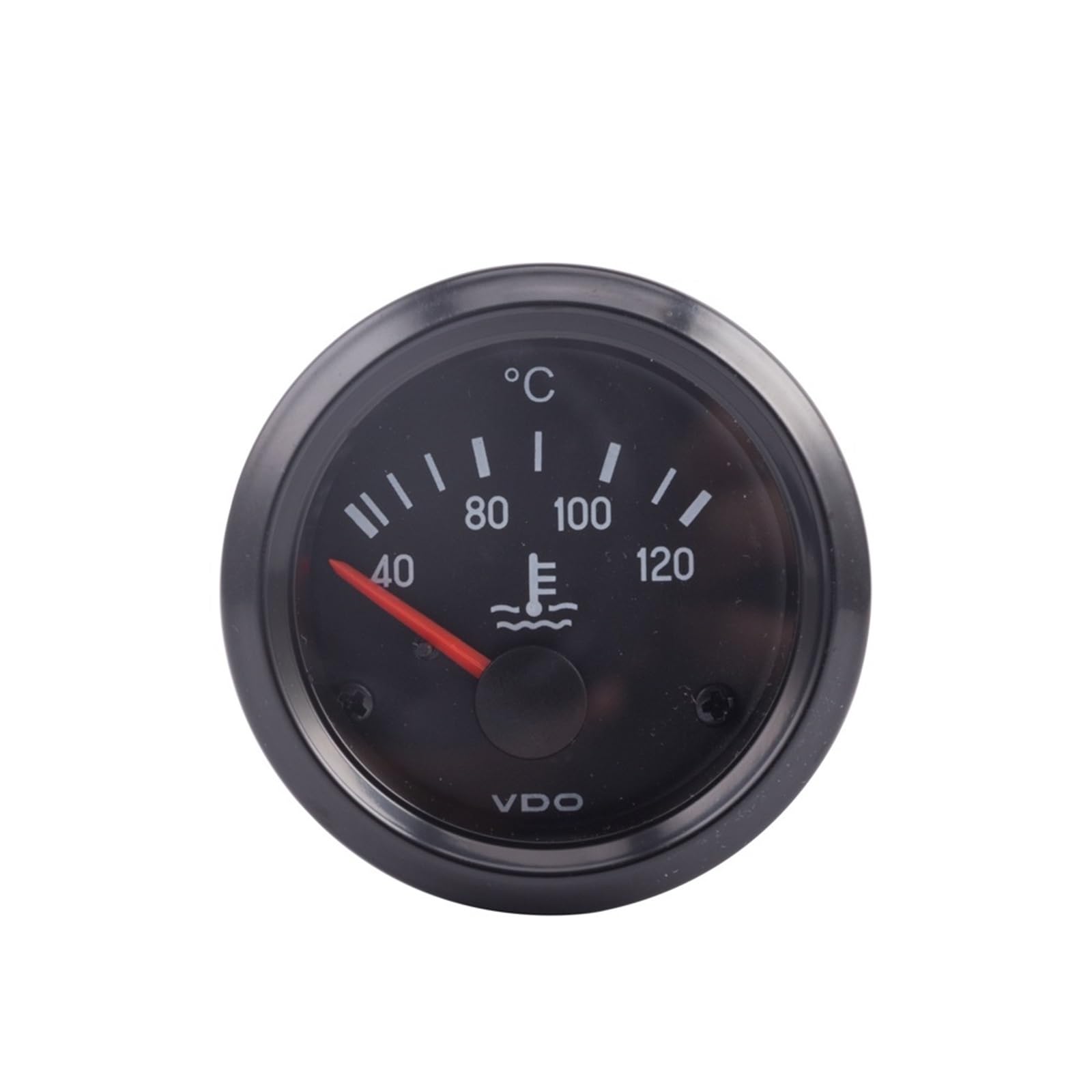 40-120 °C 52 MM VDO-Wassertemperaturanzeige Dieselmotor-Messgerät Passend for Wassertemperatursensor Generatorzubehör 287,4-22 Ω(12V)