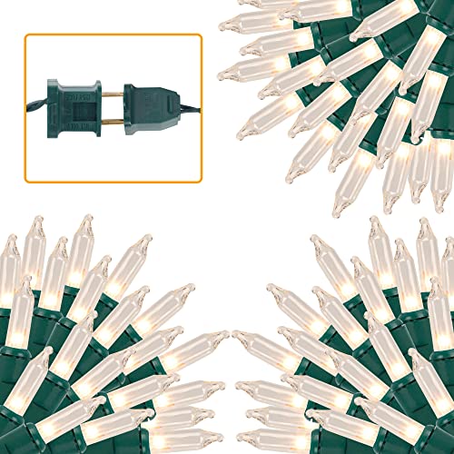 3 Sets Christmas Lights, 150 Count 33 FT Each Mini