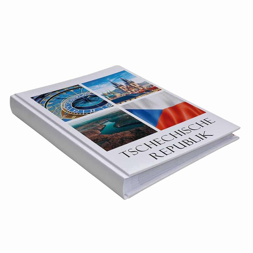 Urlaubsfotoalbum: Tschechische Republik, Fototasche für Fotos, Taschen-Fotohalter für lose Blätter, Urlaub Tschechische Republik, Handgemachte Fotoalbum (10x15 | für 300 Fotos)