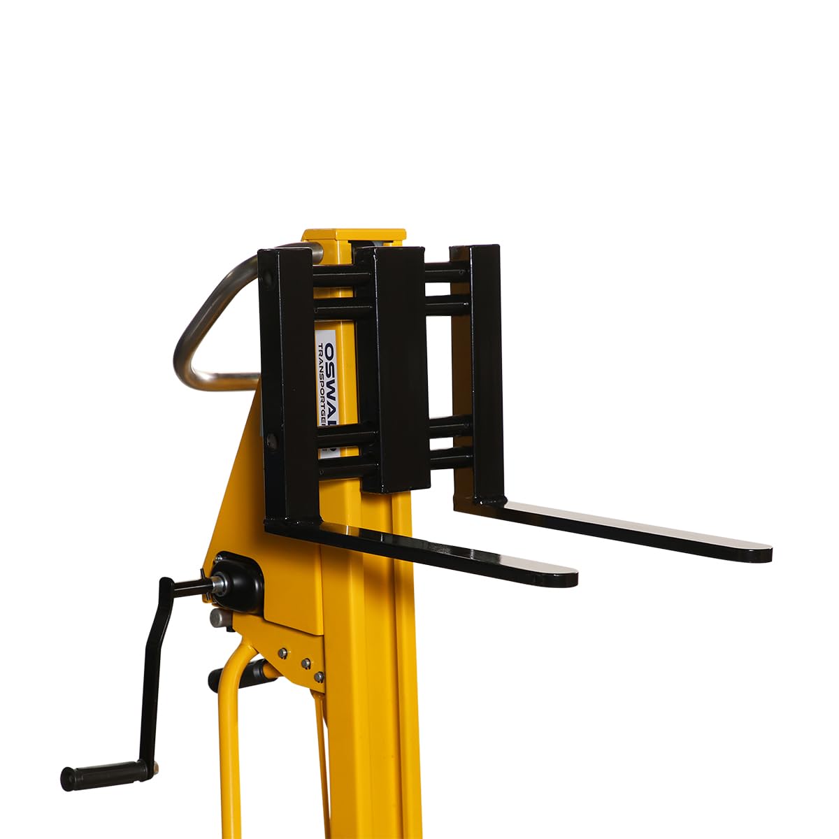 Minilift Handstapler mit Seilwinde, 120 kg Tragkraft, 1.070 mm Hubhöhe