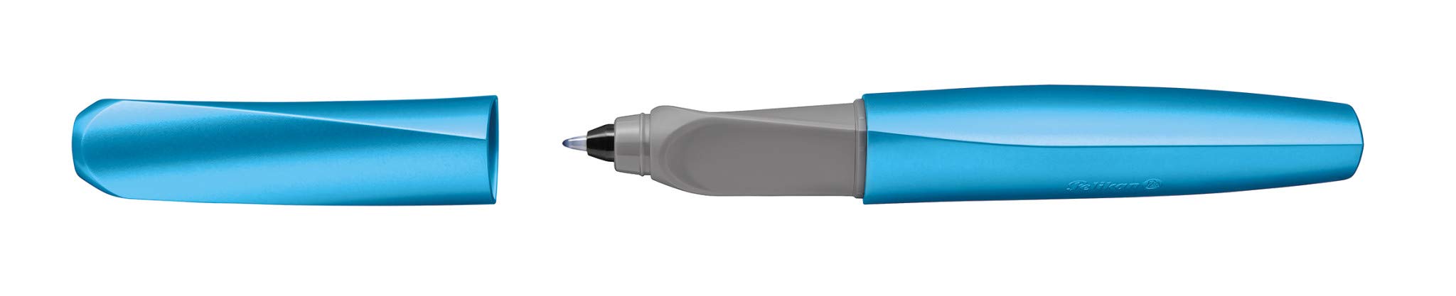 Pelikan Twist Frosted Blue Penna Roller Sferografica Ergonomica Punta M Indeformabile Ricaricabile