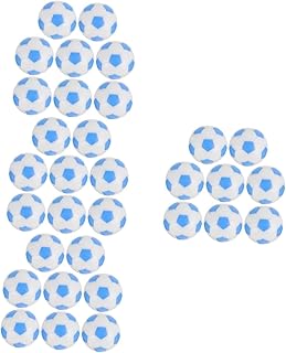 TOYANDONA 32 Peças Acessórios De Futebol De Mesa Bola De Futebol Adulto Bola De Futebol Infantil Jogos De Mesa De Futebol Bola Oficial Futebol De Mesa Substituição De Tabuleiro Jogo De Mesa