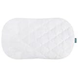 Bassinet Mattress Cover Compatible with Halo Bassinest Swivel Sleeper Bassinet Mattress Only, Waterproof and Soft White
