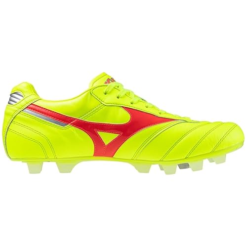 Mizuno MORELIA II JAPAN Chaussures de football SafetyYllwFeryCral2GlxySlver FemmeHommee Taille45 - vue 3