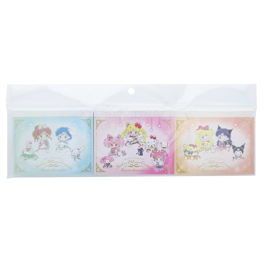 Amazon.co.jp: サンスター文具 セーラームーン×サンリオ メモ