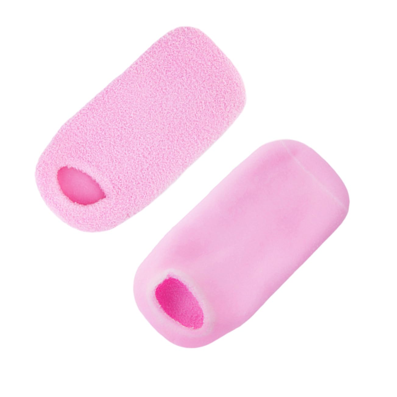 minkissy Yarn Moisturizing Socks Spa Gel Socks for Foot Care Unique Design Pink