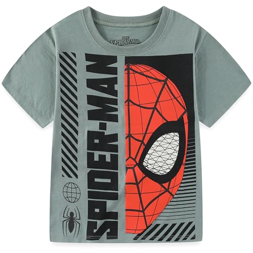 Marvel Spider-Man Boys Short Sleeve T-Shirt for Big Kids