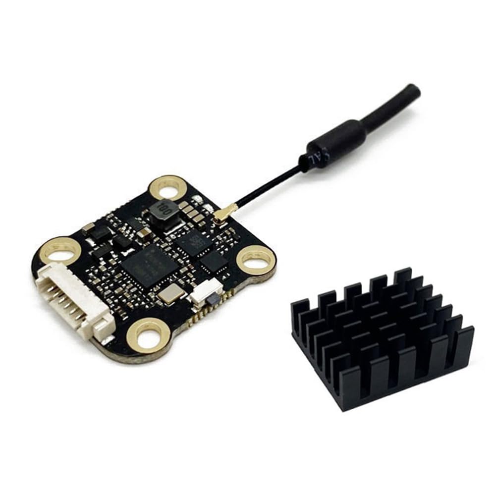 FPV 5.8G 1W VTX 48CH 1000mW Compatible con OSD 2-4S FPV Transmisor de Audio y Video para DIY RC FPV Drone