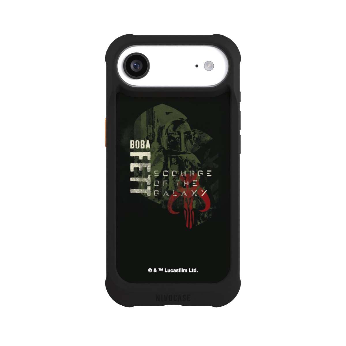 Coque iPhone Air Star Wars Boba Fett noire cadeau idéal pour fan - 2