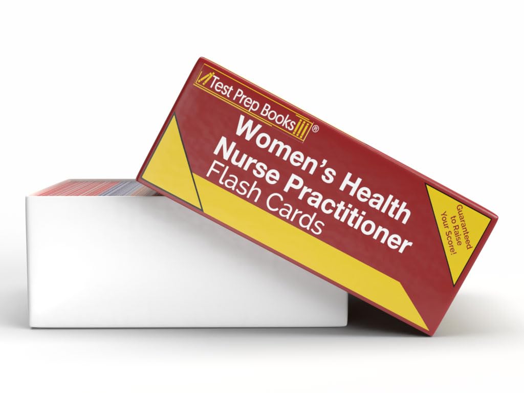 WHNP Study Cards: Exam Review and Practice Test Questions for the Women's Health Nurse Practitioner Certification [Full Color Cards]