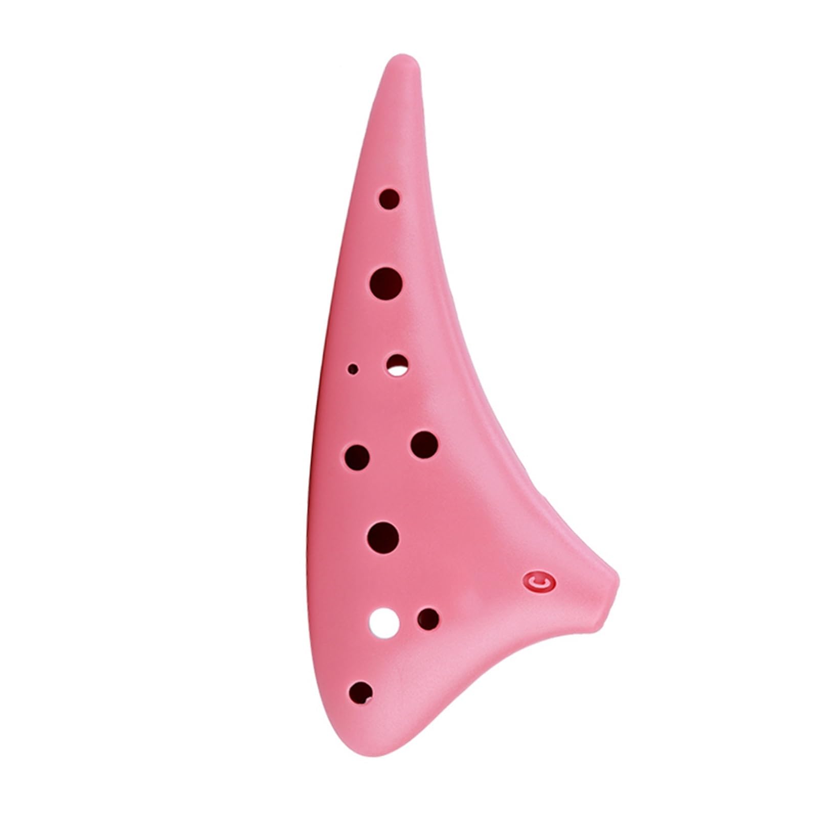 Ocarina A 12 Fori In Resina Plastica Contralto O Acuto SC Strumento A Fiato Professionale Strumento Ocarina(Pink,SC)