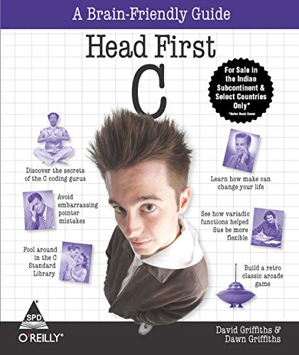 Head First C 9350236923 Book Cover