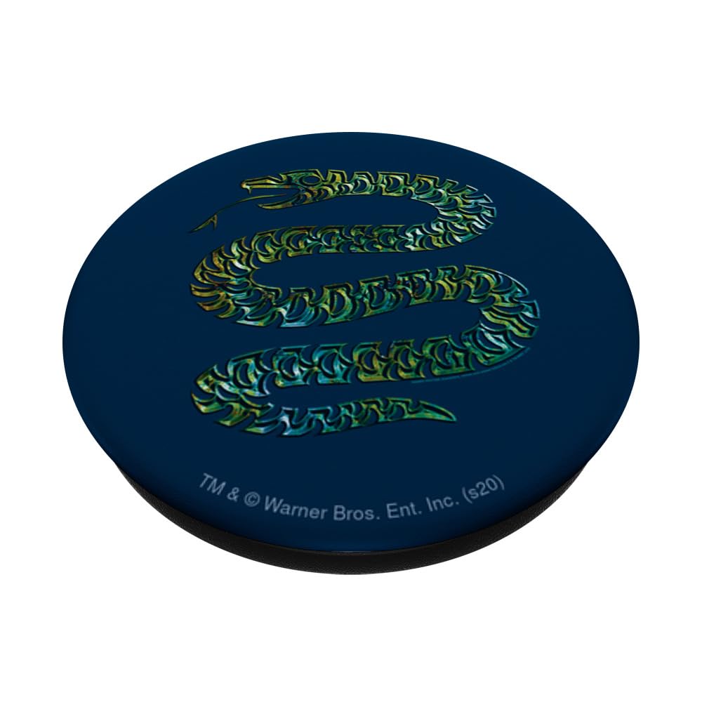 Harry Potter Slytherin Snake PopSockets Swappable PopGrip, Black - Image 2