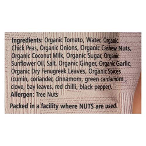 Khazana Gourmet Indian Food Ready to Eat Packaged Meals |USDA-Organic/Vegan/KETO|- Tikka Masala Chickpeas Curry • 10oz(6 Pack) • [Prepared Microwave Dishes, Healthy & Tasty Bite of Indian Kitchen]